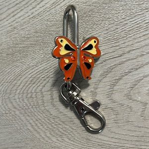 Alexx Inc. Blue Butterfly Finders Key Purse Keychain